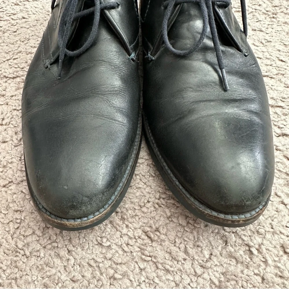 Donald J. Pliner Black Leather Chukka Boots Mens 10